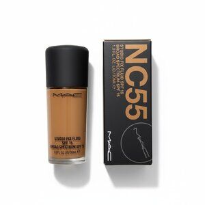 MAC Cosmetics Studio Fix Fluid SPF 15 Foundation 1.0 fl. oz‎ / 30 mL NC55